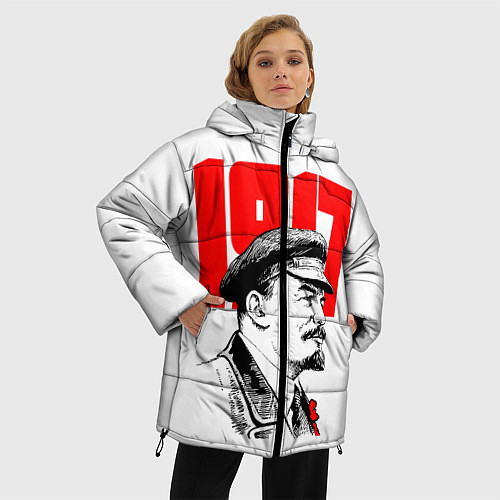 Женские зимние куртки Владимир Ленин