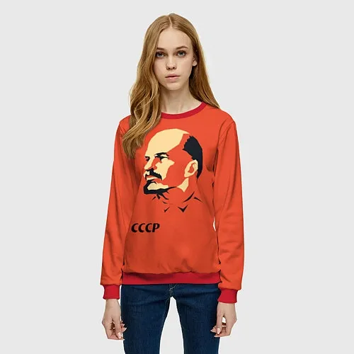 Женские 3D-свитшоты Владимир Ленин