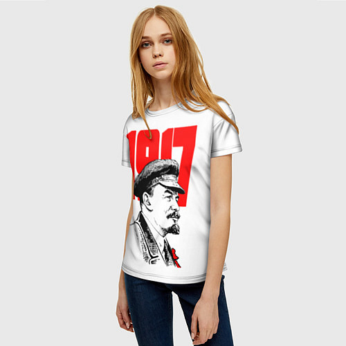 Женские футболки Владимир Ленин