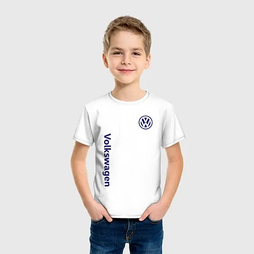 Детские хлопковые футболки Фольксваген