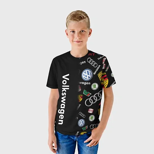 Детские футболки Фольксваген