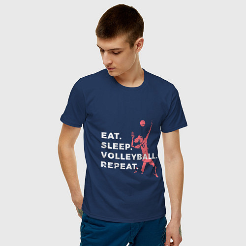 Волейбольные мужские хлопковые футболки