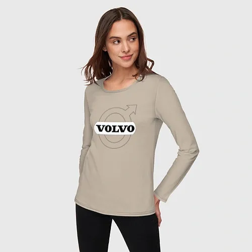 Женские футболки с рукавом Вольво