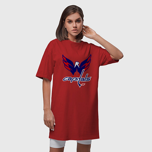 Женские футболки Вашингтон Кэпиталз