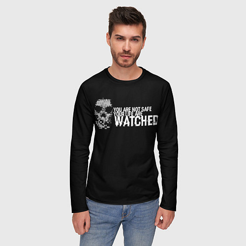 Мужские футболки с рукавом Watch Dogs