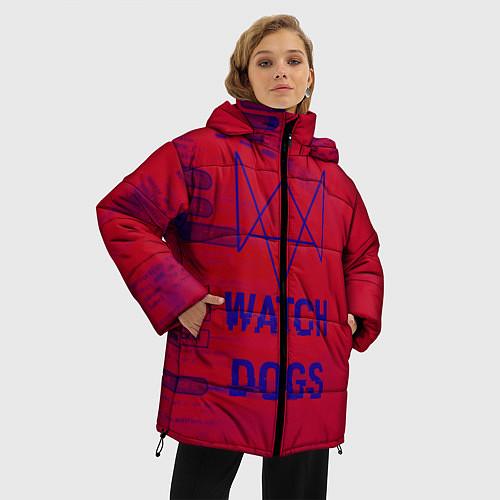 Женские куртки с капюшоном Watch Dogs