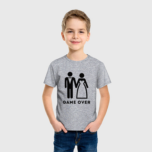Свадебные детские хлопковые футболки