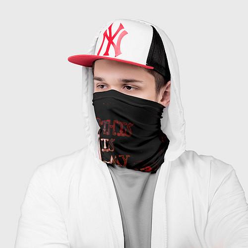 Банданы на лицо Уэнсдей