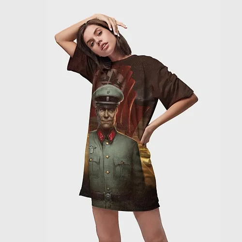 Женские длинные футболки Wolfenstein