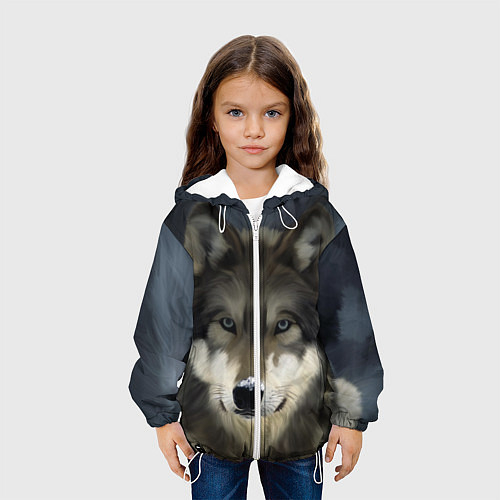 Детские Куртки демисезонные с волками