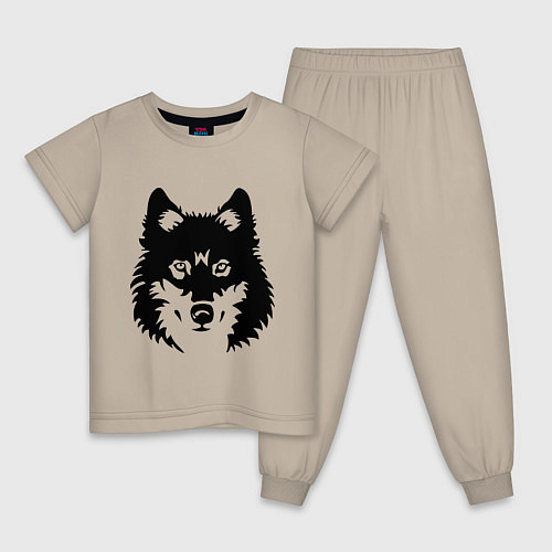 Детские пижамы с волками