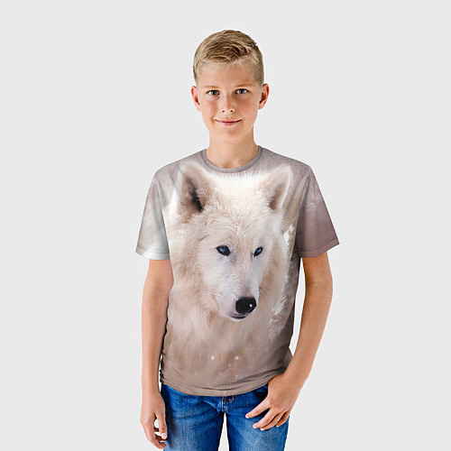 Детские футболки с волками