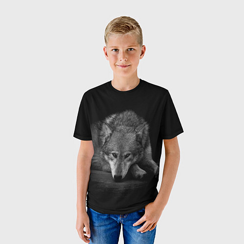 Детские футболки с волками