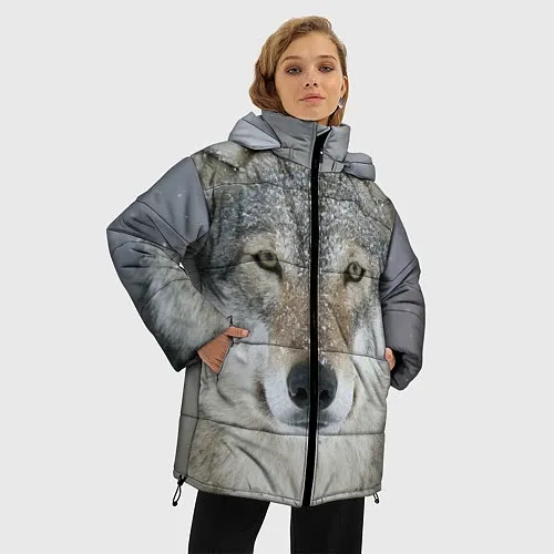 Женские куртки с волками