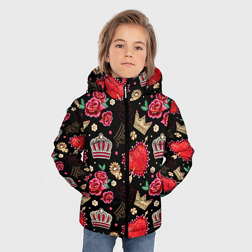 Детские Куртки зимние с надписями для женщин