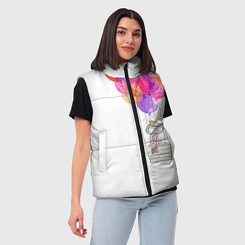 Жилеты с надписями для женщин