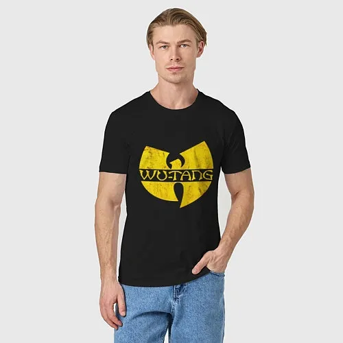 Мужские хлопковые футболки Wu-Tang Clan