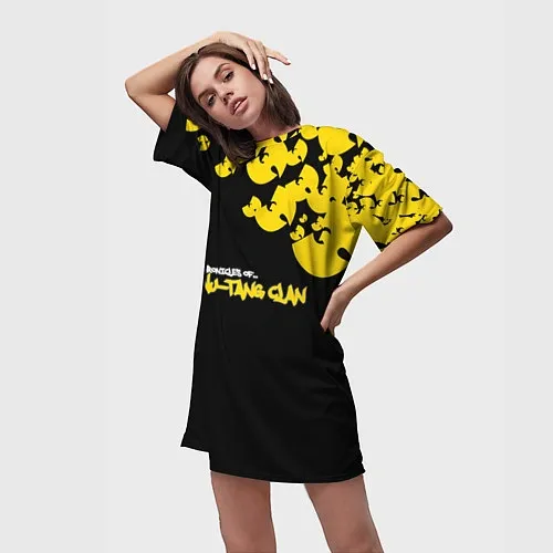 Женские длинные футболки Wu-Tang Clan