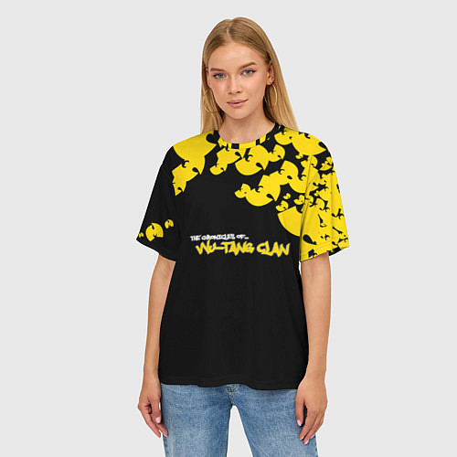 Женские футболки оверсайз Wu-Tang Clan