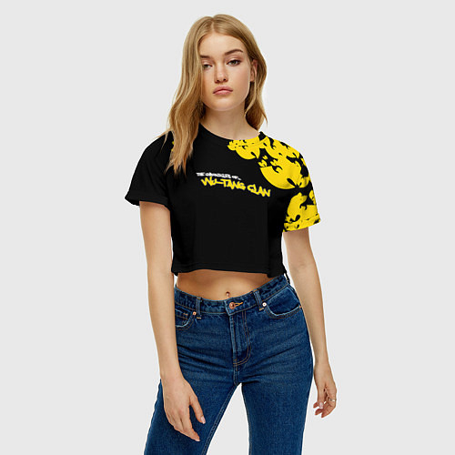 Женские укороченные футболки Wu-Tang Clan