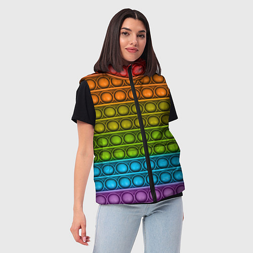 Молодежные женские жилетки