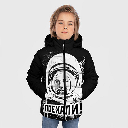 Детские куртки с капюшоном Юрий Гагарин
