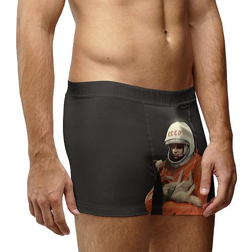 Мужские трусы-боксеры Юрий Гагарин