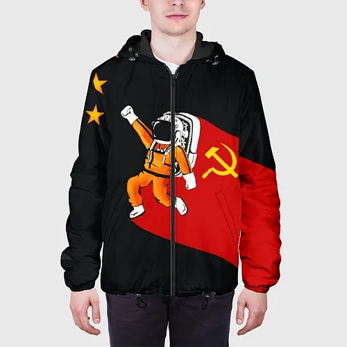 Куртки с капюшоном Юрий Гагарин