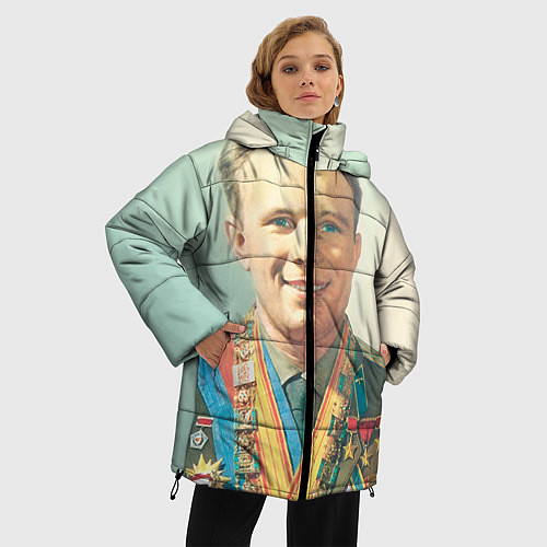 Куртки с капюшоном Юрий Гагарин