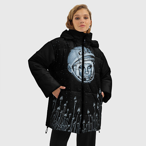 Женские куртки с капюшоном Юрий Гагарин