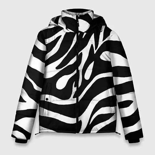 Куртки с капюшоном с зебрами