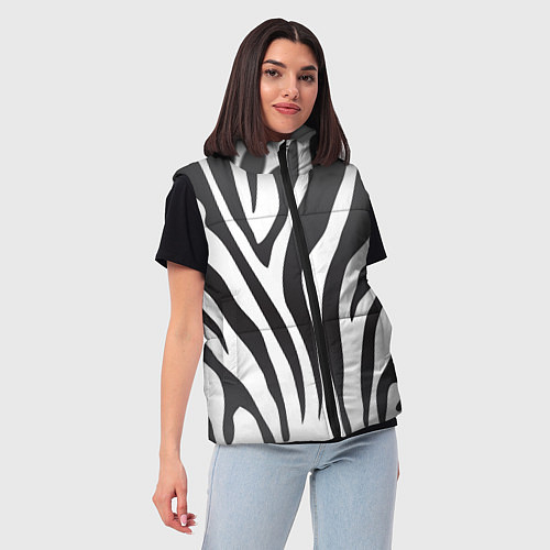 Женские жилетки с зебрами