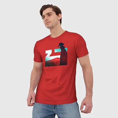 Мужские 3D-футболки ZHU