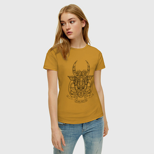 Женские хлопковые футболки со знаками зодиака