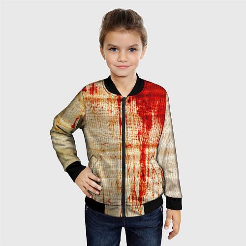 Детские куртки-бомберы с зомби