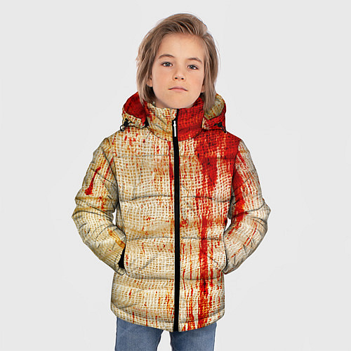 Детские куртки с капюшоном с зомби