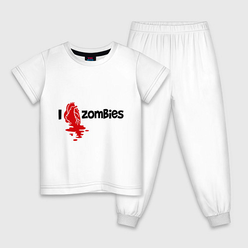 Детские Пижамы с зомби