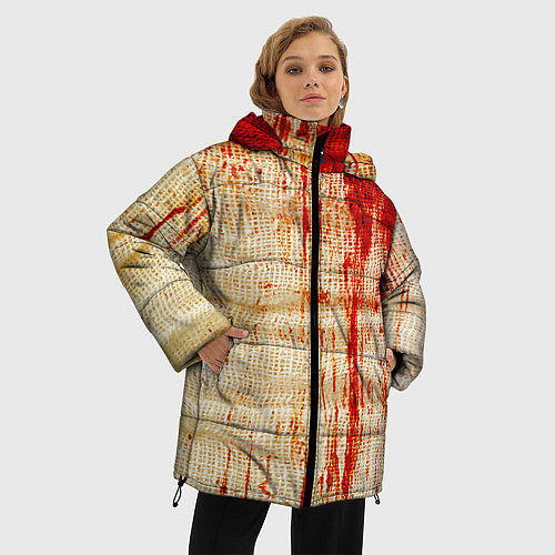 Женские зимние куртки с зомби