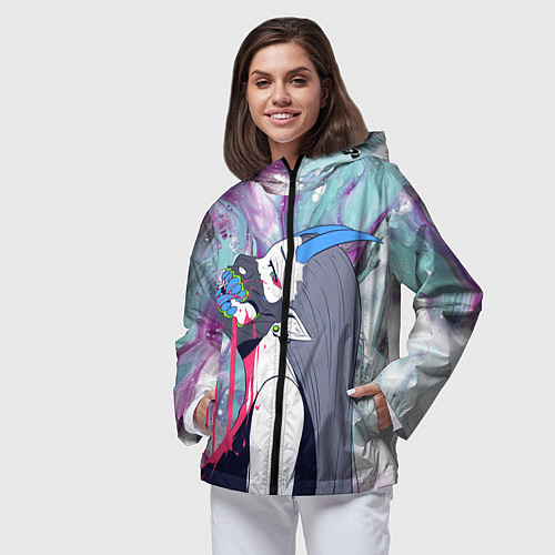 Женские ветровки с зомби